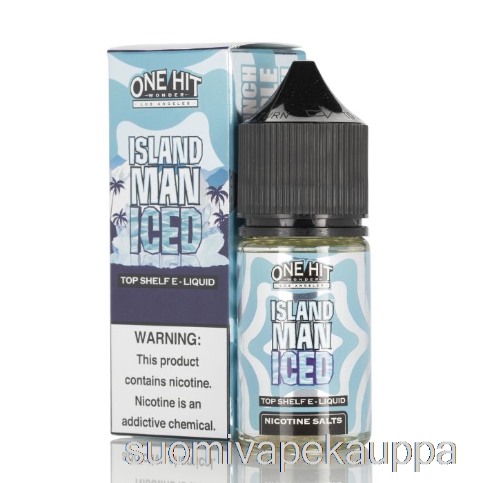 Vape Nesteet Island Man Iced - One Hit Wonder Suolat - 30ml 25mg